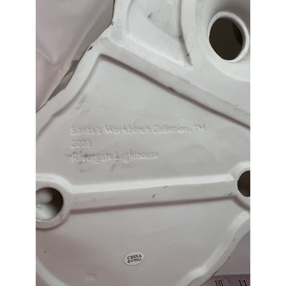 VTG Santa’s Workbench Collection Classic Series Rivergate House 2001 NO LIGHT - Picture 11 of 13